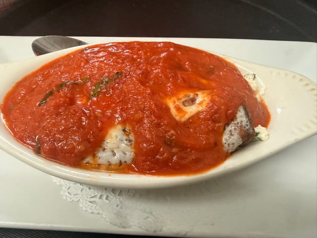 Eggplant Rollatini.