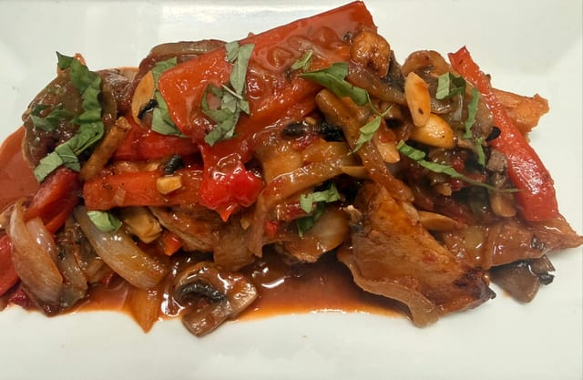 Lacey's Organic Pork Chop.
