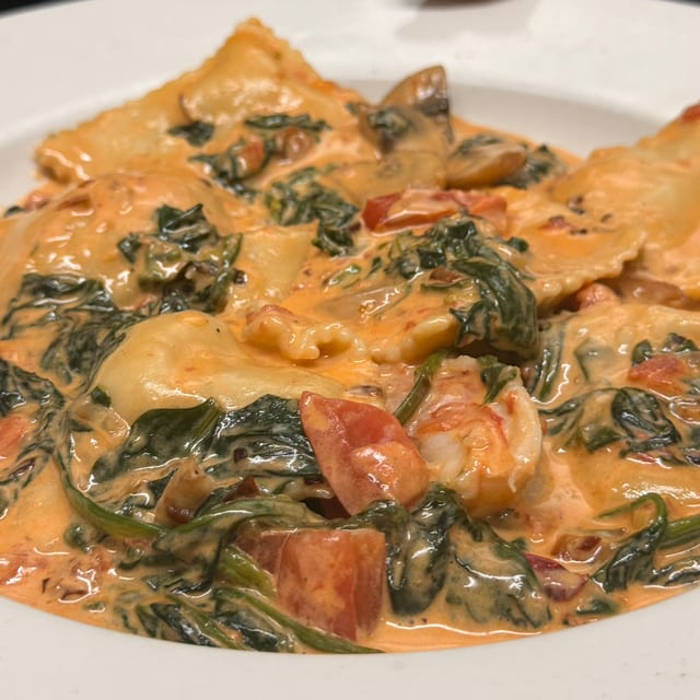 Lobster Ravioli.