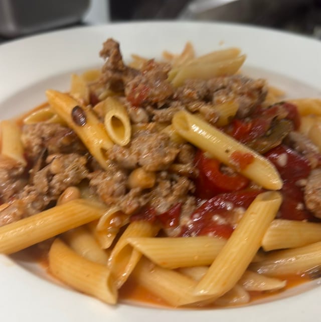 Penne Aglio Olio.