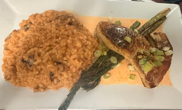 Grilled Swordfish.